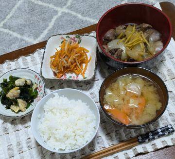 昨日の夜食