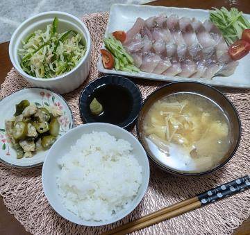 昨日の夜食