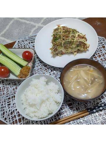 昨日の夜食