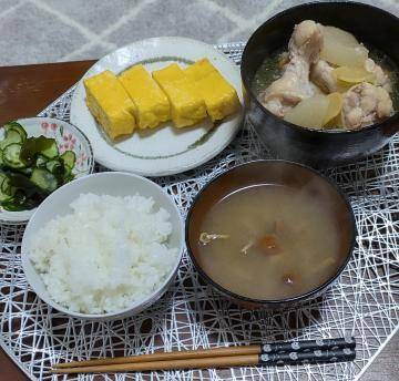 昨日の夜食