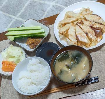 昨日の夜食