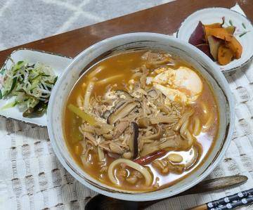 昨日の夜食