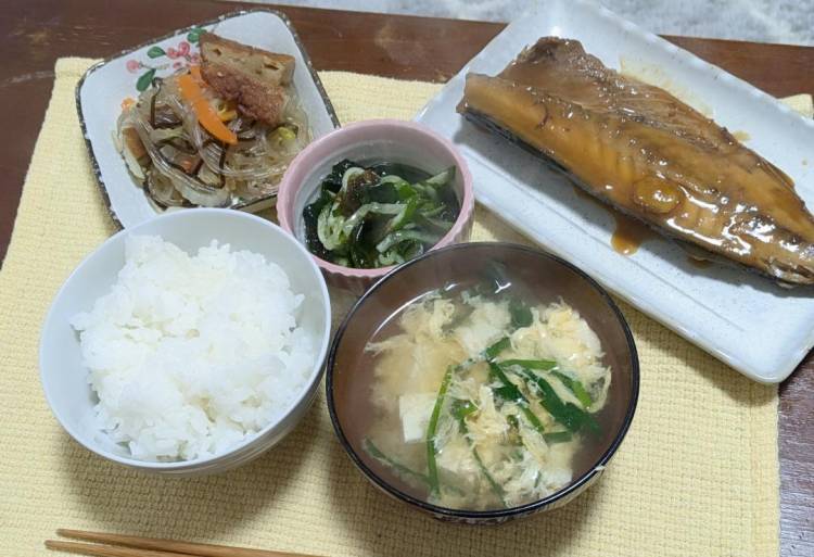 昨日の夜食