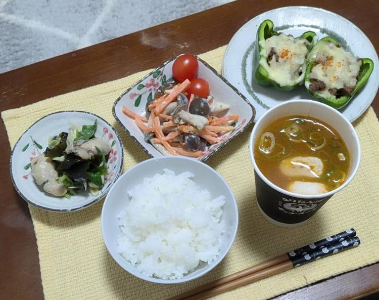 昨日の夜食