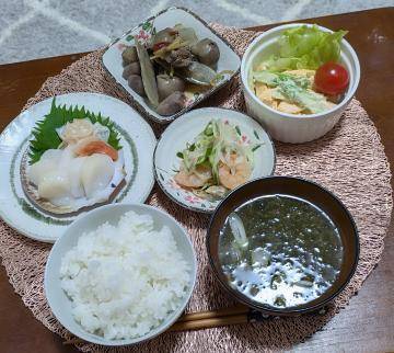 昨日の夜食