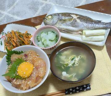 昨日の夜食