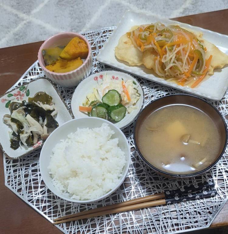 昨日の夜食