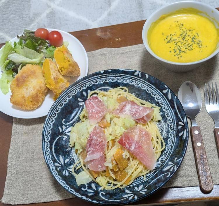 昨日の夜食