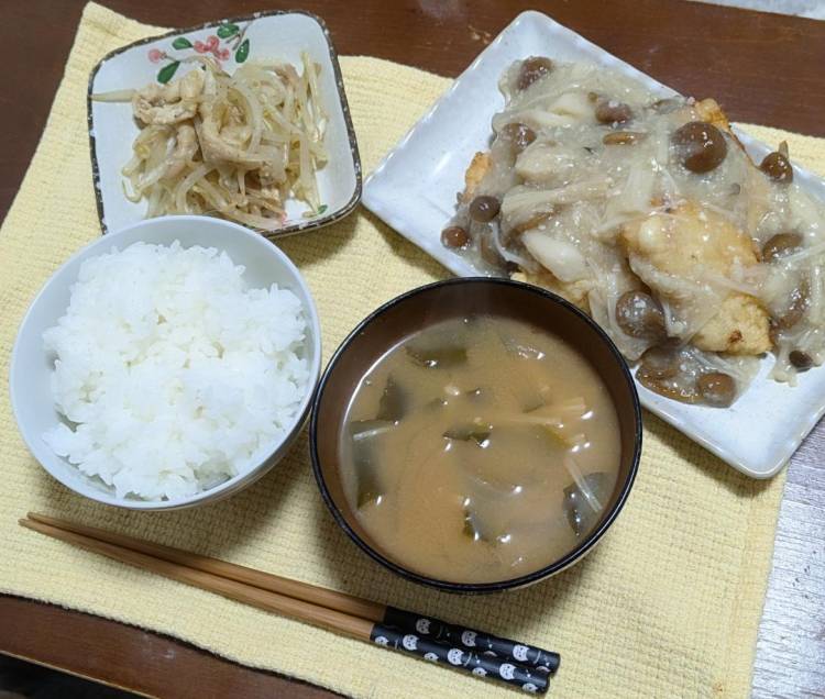 昨日の夜食