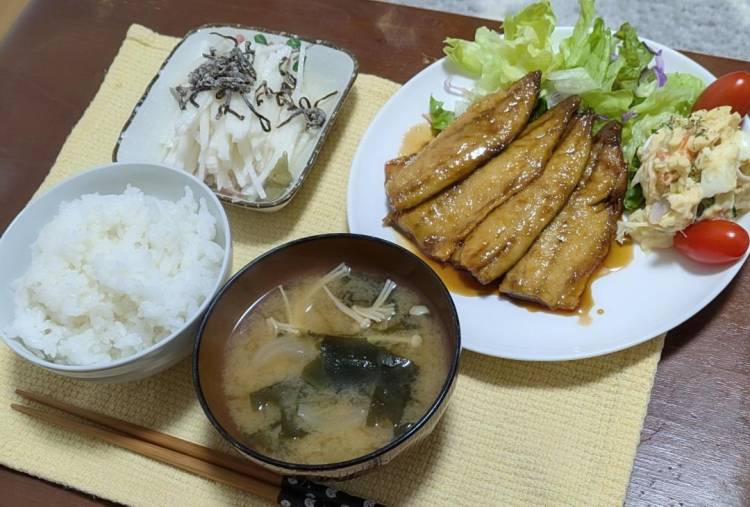 昨日の夜食