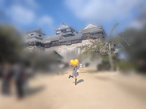 松山城♪