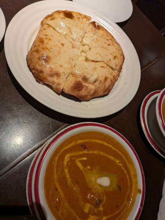 チーズナンが最高＼(^o^)／