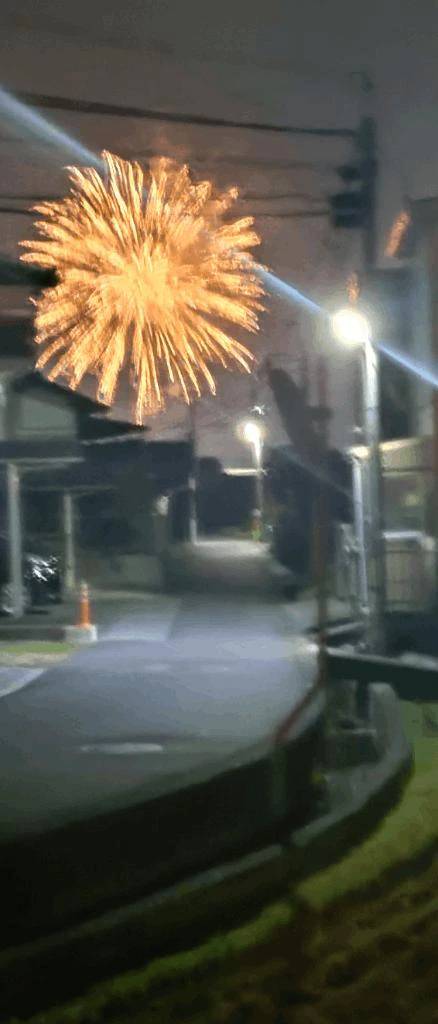 あっ♡花火♡