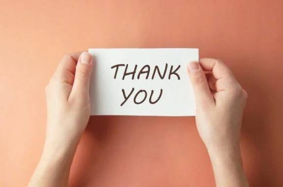 お礼のラブレター💌