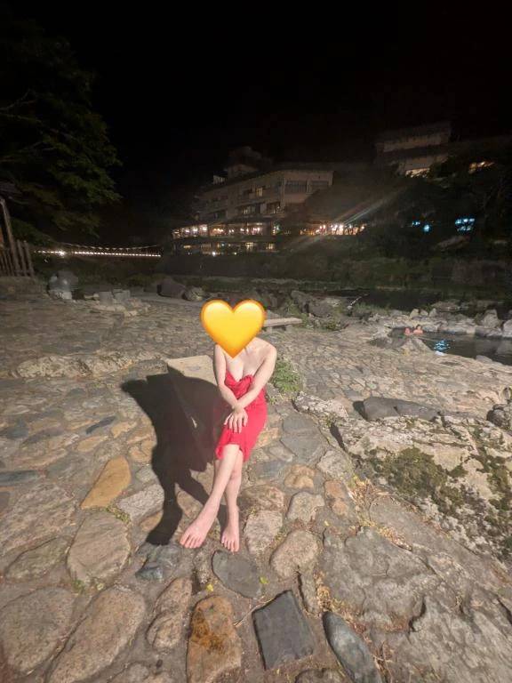 混浴温泉へ！