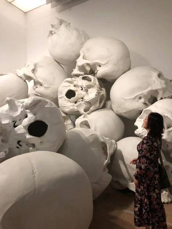 ロン・ミュエク展にて💕