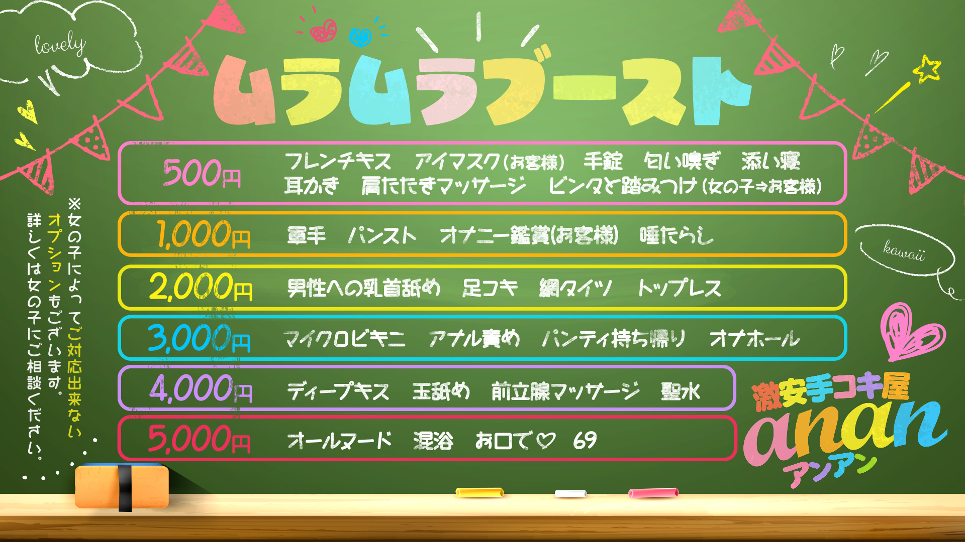 激安手コキ屋 ananアンアン（岡山市手コキ）