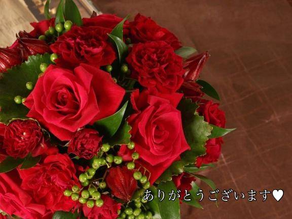 お礼です??
