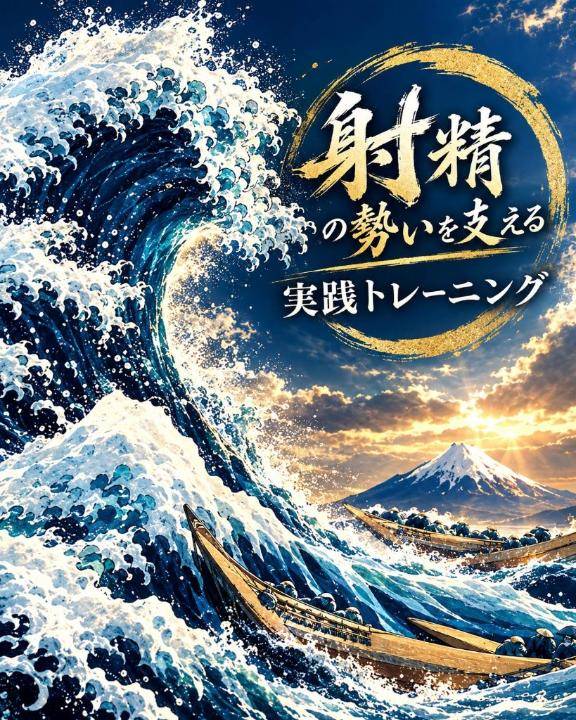 射精の勢いを支える実践トレーニング🩷 ̖́-