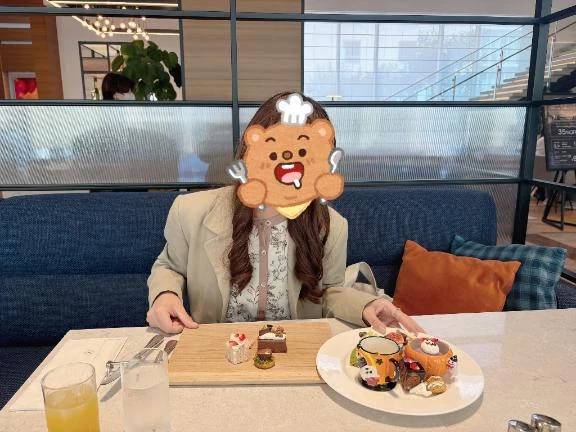 幸せホルモン…🍴