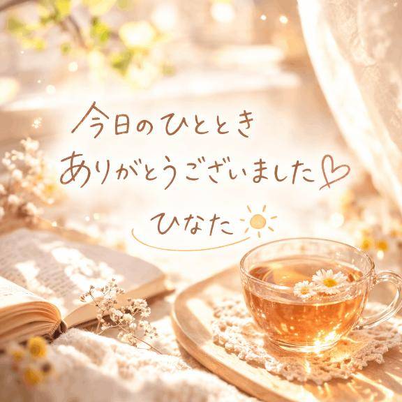 11日 18:00にお会いくださったあなたへ☆