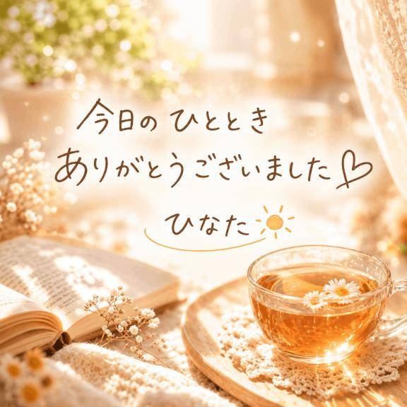 2日　13:00にお会いくださったあなたへ☆