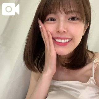 初💓顔出し動画