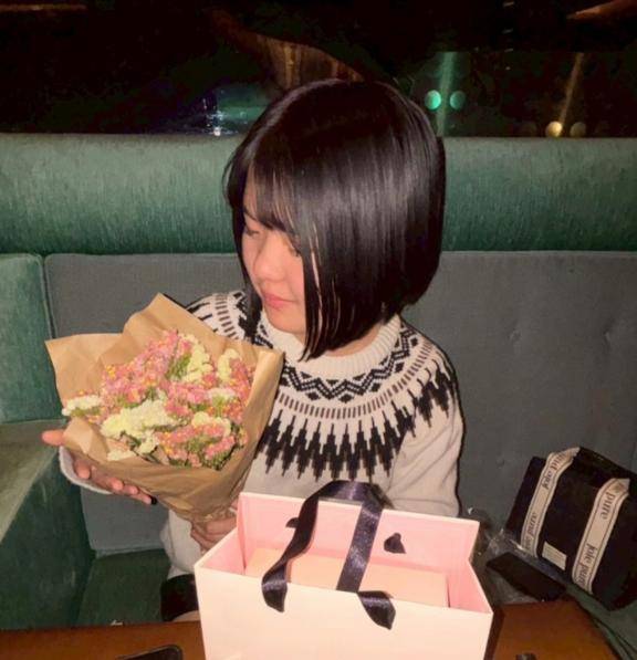 お祝いしてもらったの??