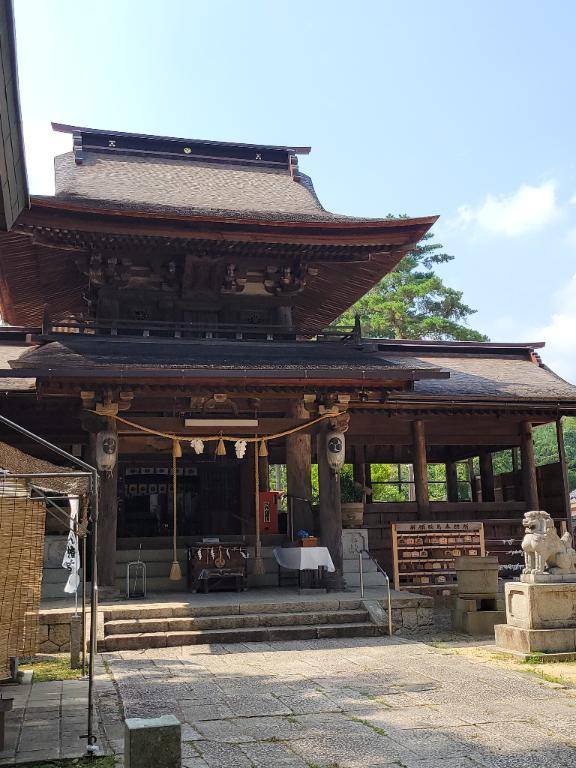 神社巡りと浴衣