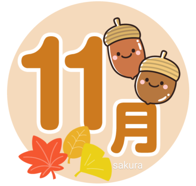 そして11月も😝