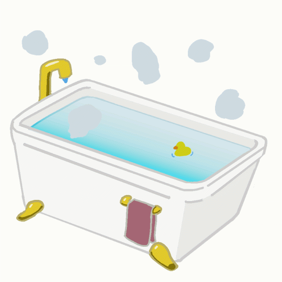 @朝の🛀お風呂タイム !