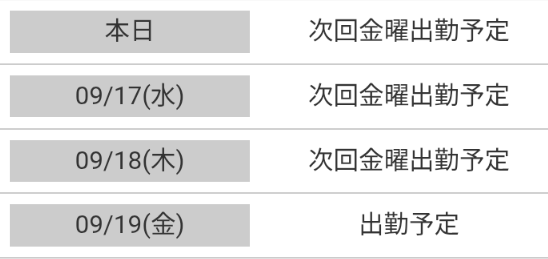 連休中ですが