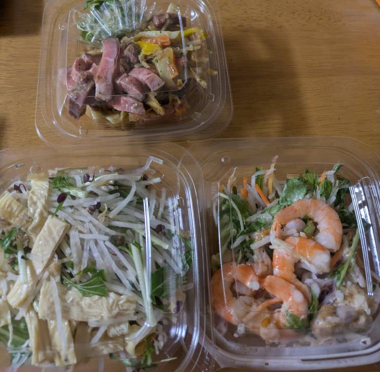 ロック・フィールドのサラダ🤗