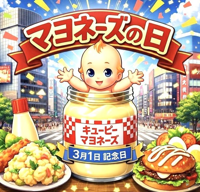 @マヨネーズの日__ !