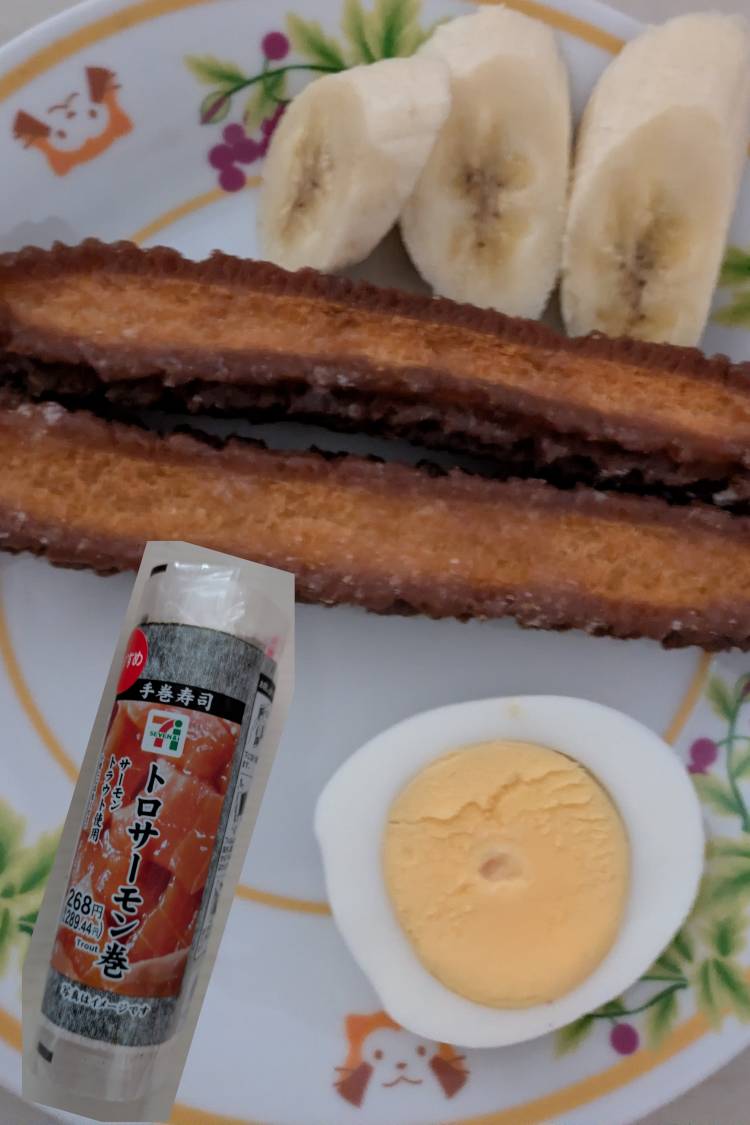 ちなみに朝ごはん