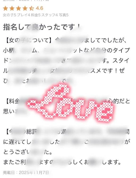 【お礼写メ日記】口コミありがとうございます💌
