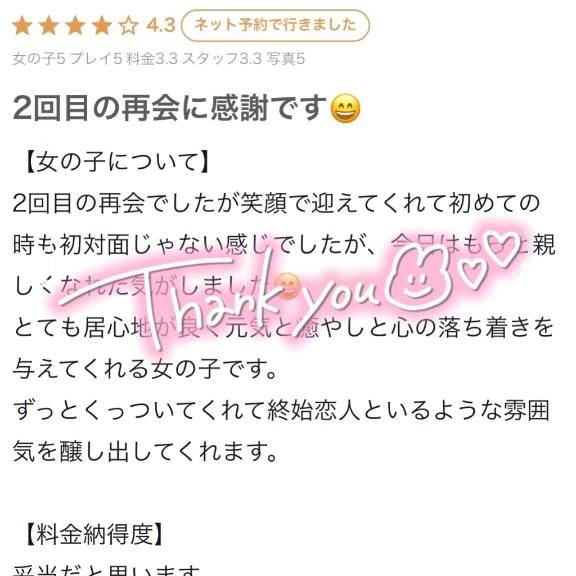 クチコミありがとう💌