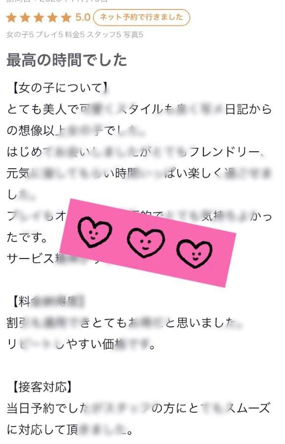 【お礼写メ日記】口コミありがとうございます♡