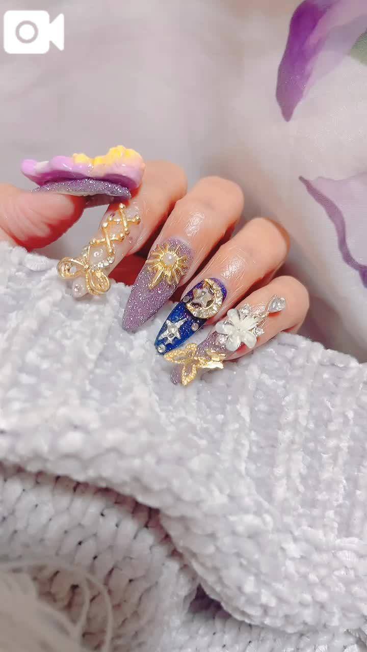 🌙新ネイル💅✨