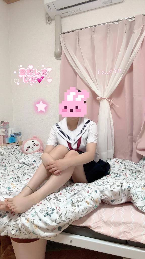 登校したよ～🐥