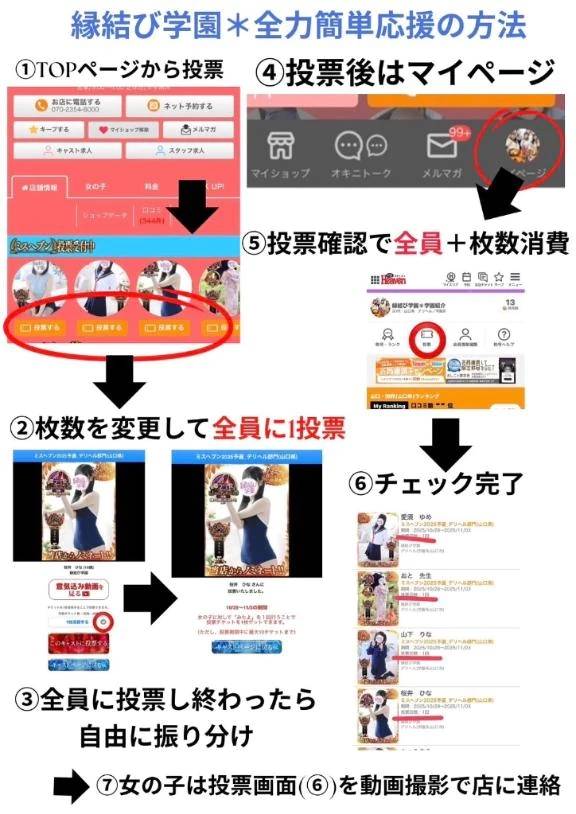 🗳投票の仕方解説🗳