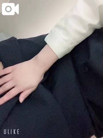 登校しました♡