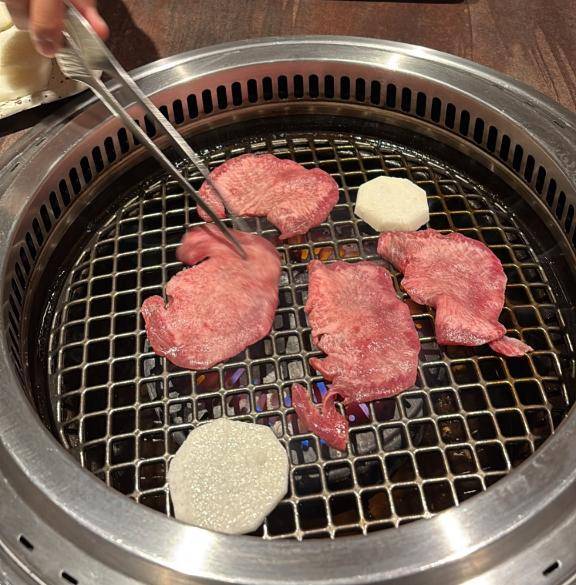 昨日の夜の焼肉！