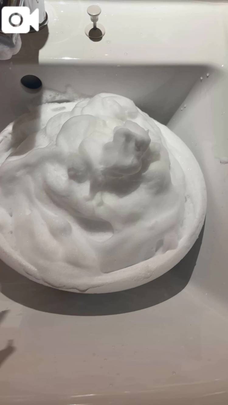 ましろ流の泡洗体