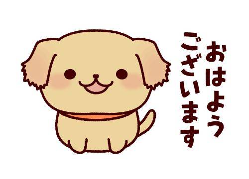 ?朝からドキドキ?