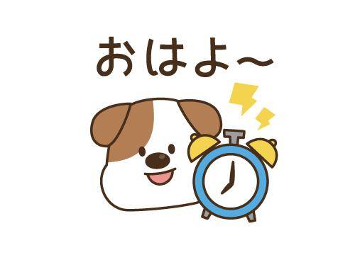 ?朝からドキドキ?