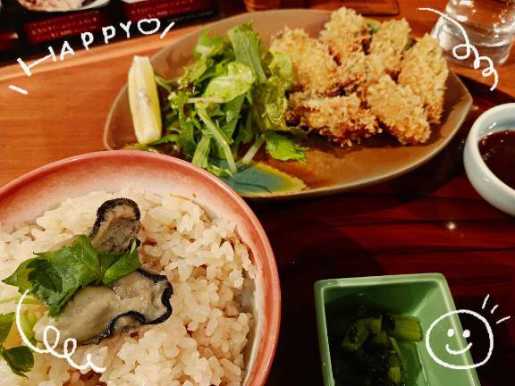 牡蠣ありがとう(^^)