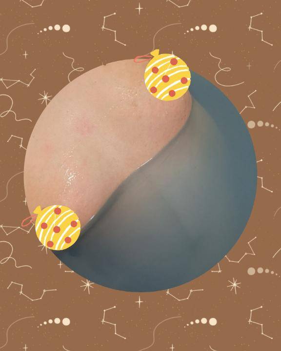 ?敏感な部分が触れて…?