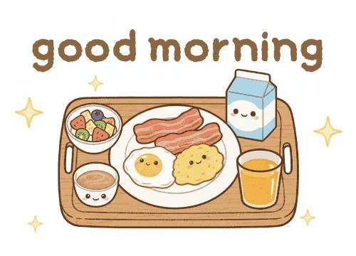 ?1日の朝のエール?