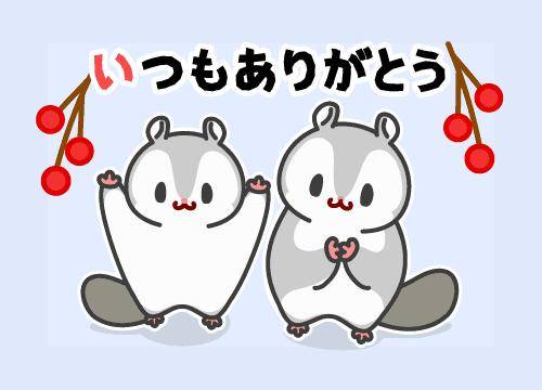 いつも来てくれて、本当にありがとう?